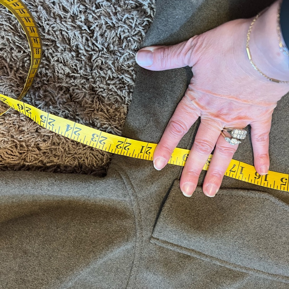 H&M Oversized Brown Wool-Blend Shacket - Picture 8 of 9